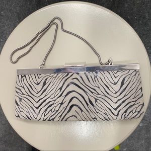Calvin Klein Zebra Clutch
